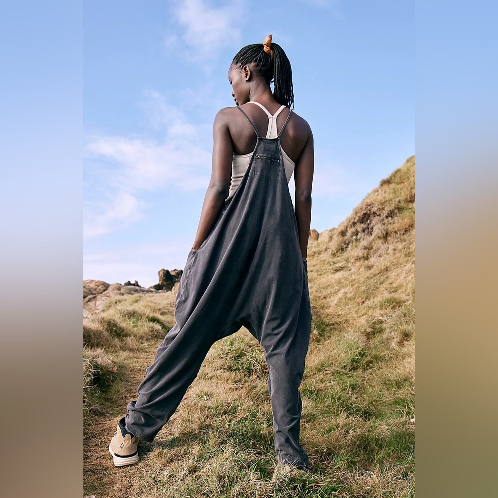 FP Hot Shot Onesie in washed black